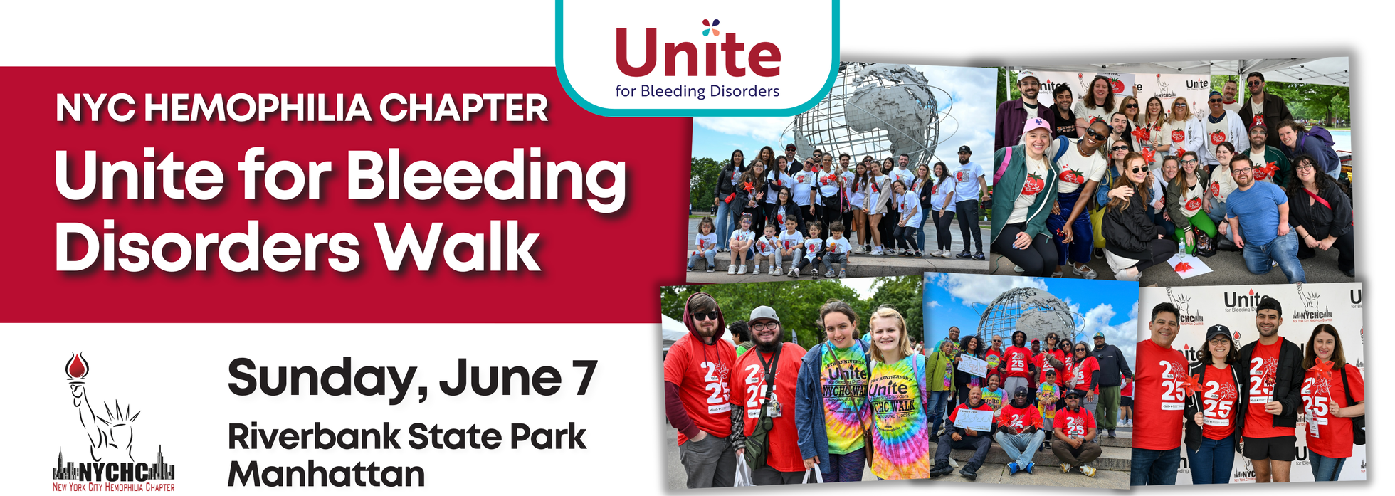 New York City Hemophilia Chapter's 2026 Unite Walk